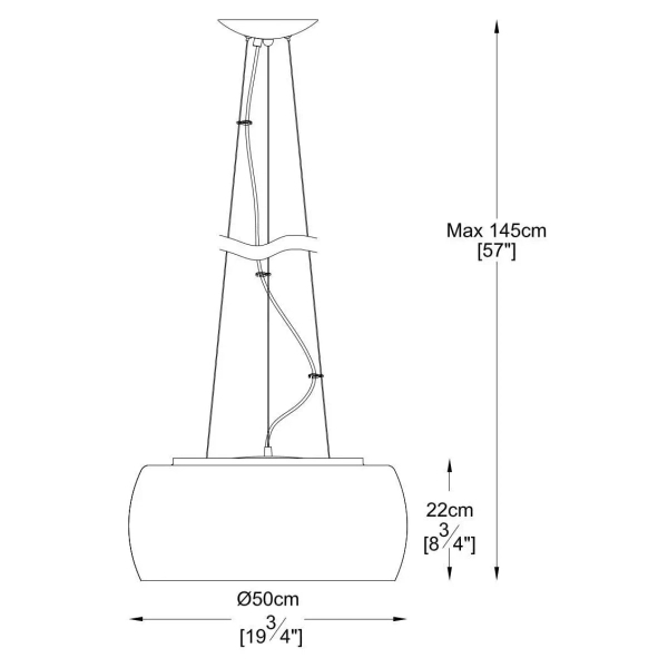 Wisząca lampa CRYSTAL P0076-06X-F4FZ szklana glamour z kryształkami chrom