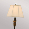 Podłogowa lampa Lincolndale FE-LINCOLNDALE-FL Feiss z abażurem brązowa