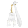 Ścienna lampa designerska GIRAFFE MSE1501100400 żyrafa crystals biała