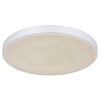 Minimalistyczna LAMPA sufitowa SONNY 41586-24 Globo okrągła LED 24W 2700K - 6000K do salonu srebrna