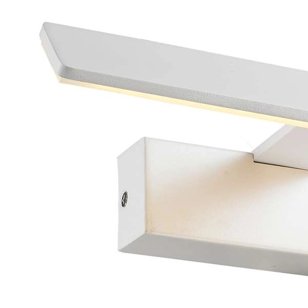 Kinkiet LAMPA ścienna CORTO MB1040M Italux metalowa OPRAWA galeryjka LED 12W 3000K listwa nad obraz biała