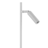 Lampka nocna tuba Lagos 5411 TK Lighting minimalistyczna metalowa biała