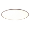 Ściemniany plafon z pilotem Yuma 641719187 LED 53W 3000-6500K biała srebrna