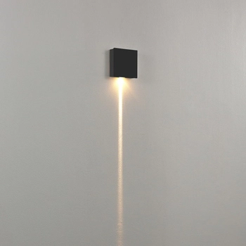 Kinkiet LED Mollis 616001103 Elkim 1W 3000K do salonu kostka czarna