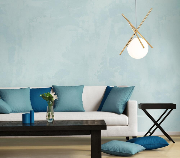 Loftowa LAMPA wisząca XENA P0403 Maxlight metalowa OPRAWA szklana kula zwis mosiądz biały
