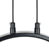 Lampa wisząca do salonu Alure Line Twin MSE010100346 Moosee LED 16W 3000K czarna