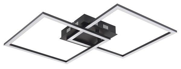 Przysufitowa lampa Tiny 67246-36 ramki LED 36W czarne