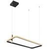 Lampa wisząca COCO 67301H prostokątna ramka LED 55W 2700-6000K zwis złoty