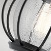 Lampa natynkowa kulista KL-VANDALIA2-S Kichler ball druciana czarna