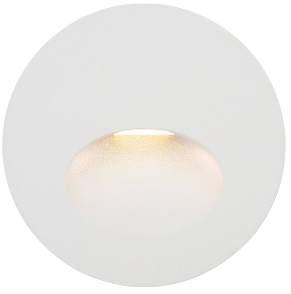 Lampa schodowa wpuszczana LED 3W 3000K IP54 białe okrągłe Bil OUTLET