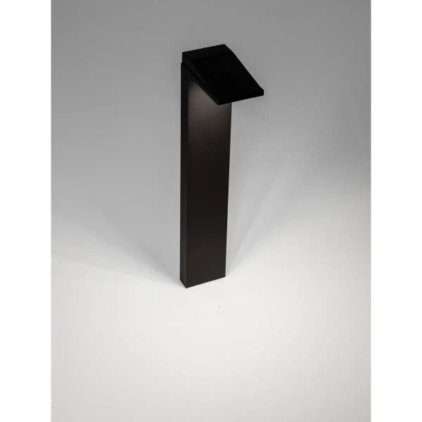 Ogrodowy słupek solarny z czujnikiem DIVANTA LE75123 LED 1W 3000K czarny