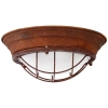 Lampa sufitowa retro Typhoon 94491/60 metalowa do pokoju rdzawa