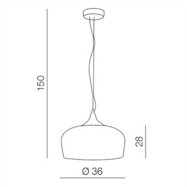 Loftowa lampa wisząca Parma metalowa do holu czarna drewno