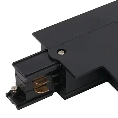 Złącze zasilania lewe typu L-L 8683 metalowe czarny