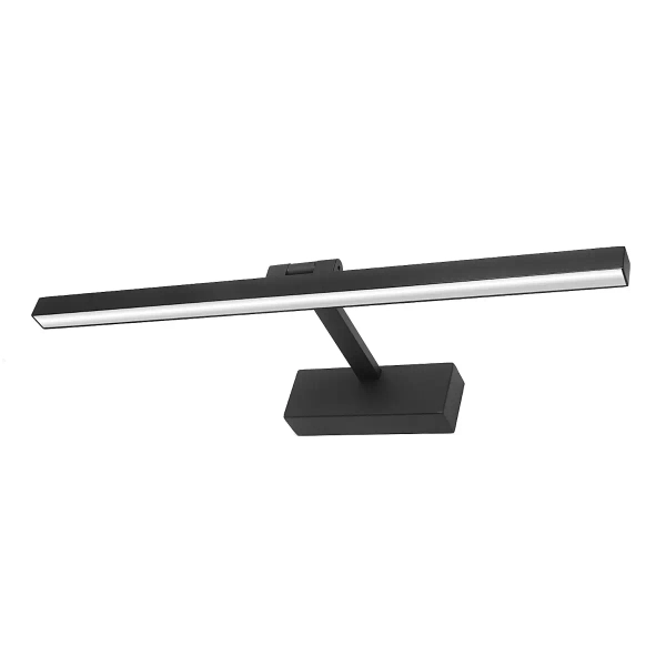 Metalowa lampa ścienna galeryjka 368 LED 14W 4000K czarna