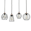 Wielopunktowa lampa wisząca loft Cubus 1646 TK Lighting czarna