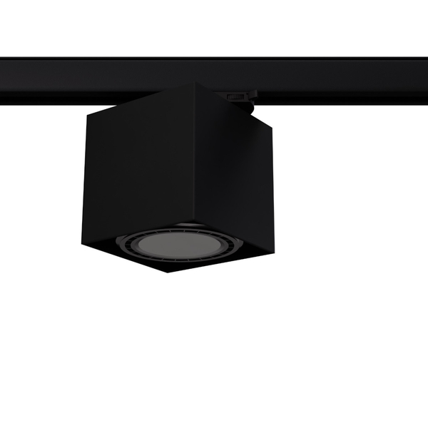 Trzyfazowa lampa sufitowa BLAKE MYL.00294 z żarówką kostka czarny
