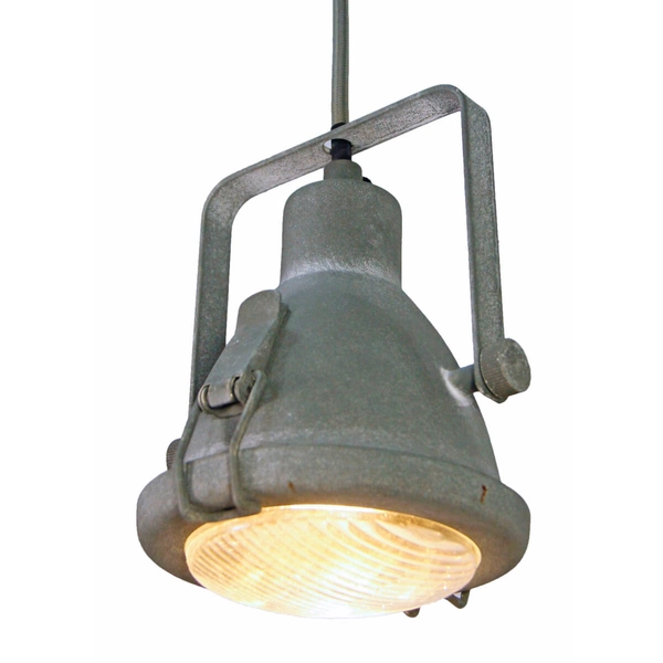 Reflektorowa lampa wisząca TOBRUK AZ1585 Azzardo retro szary