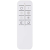 LAMPA wisząca CROTONE 48801CH-45 Globo plisowana OPRAWA zwis LED 45W 3000K - 6000K kryształki biały przezroczysty