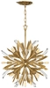 Kryształowa lampa wisząca QN-VIDA-13P-S crystal złota