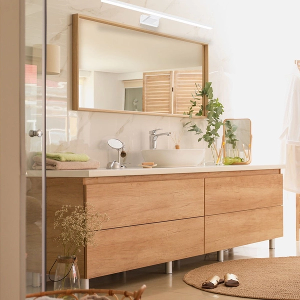 LAMPA ścienna SHINE ML6337 Milagro metalowa OPRAWA łazienkowa LED 15W 4000K kinkiet IP44 biały