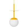 Lampa do jadalni wisząca kula PLAAT A PLA153P0 melonowy