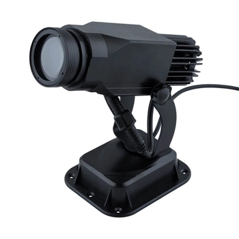 Zewnętrzny projektor reklamowy LOG30NIP logo LED RGB 30W czarny