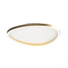 Minimalistyczna sufitowa lampa 23207 LED 29W 3000K do kuchni złoty