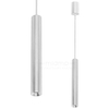 LAMPA wisząca KILIAN HL7728-M/3W WH Italux metalowa OPRAWA zwis LED 3W 3000K sopel tuba biała