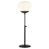 Lampka na biurko Rise 108545 Markslojd metalowa szklana czarna biała