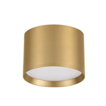Ledowy okrągły plafon RINVELA LE45505 LED 17W 3000K złota