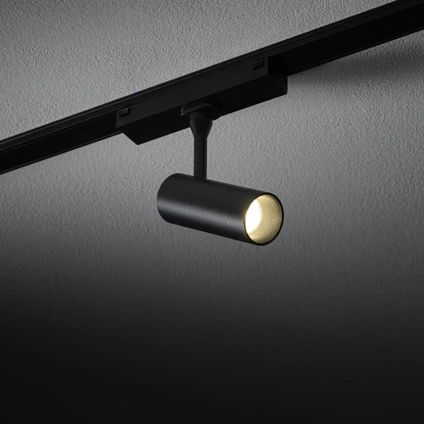 1-obwodowa lampa szynowa 11340 LED 5W 4000K czarny