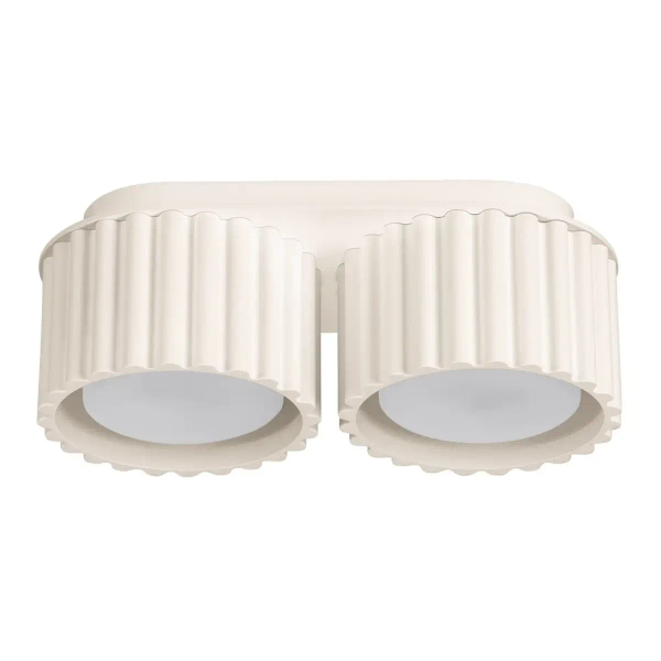 Podwójna lampa sufitowa AURA SL.1793 tubki do jadalni beżowe