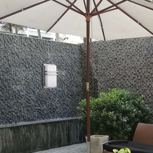 Elewacyjna LAMPA ścienna SEATTLE 8229 Rabalux zewnętrzna OPRAWA prostokątna outdoor IP44 stal nierdzewna