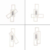 Sterowana lampa sufitowa FELIX srebrna 14637-55 2xLED 50W 2700-5000K RGB
