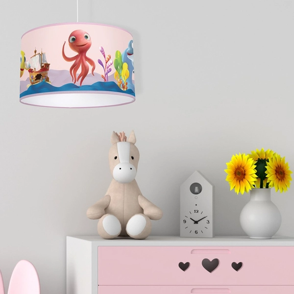 Dziecięca lampa wisząca MINIMINI MLP6801 Milagro ośmiornica multikolor