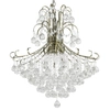 Żyrandol LAMPA wisząca Barcelona 6245/6 21QG Elem pałacowa OPRAWA crystal glamour zwis mosiądz