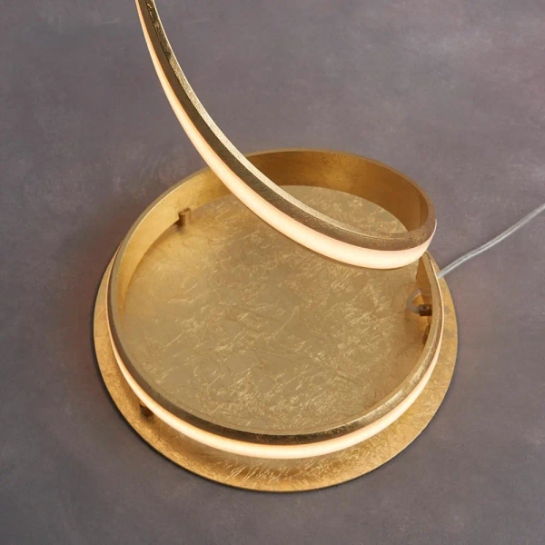 Lampa podłogowa do salonu Aria 95841 LED 23W 3000K spirala złoty