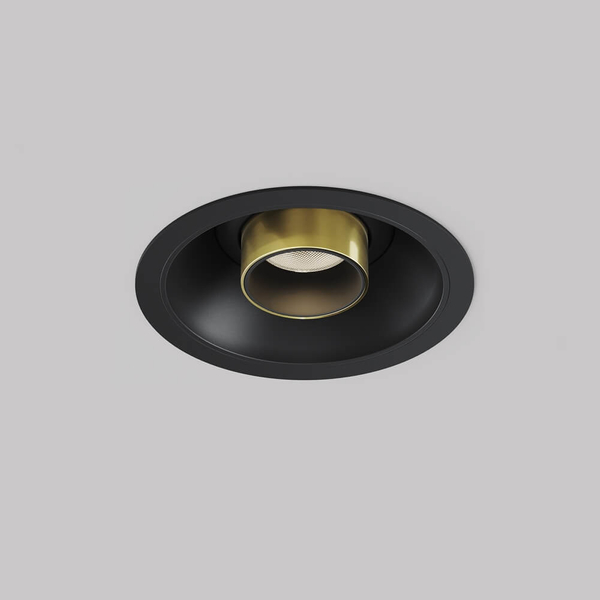 Wpustowa lampa sufitowa Focus C140RS-L200-7W3K-BBS LED 7W 3000K mosiądz