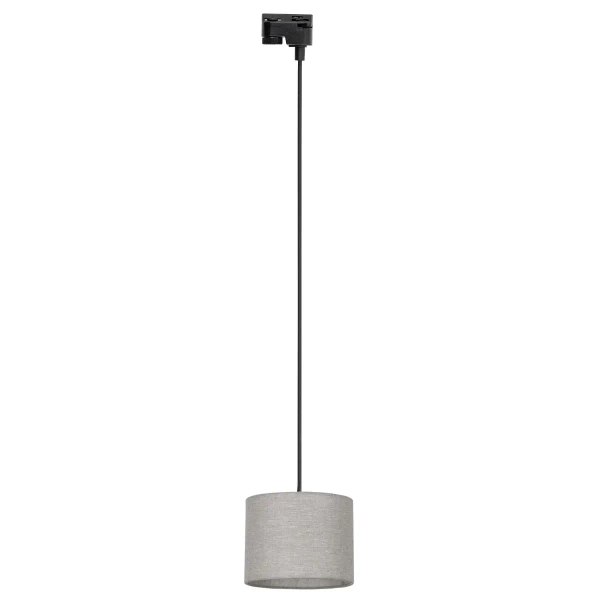 Szynowa lampa jednofazowa wisząca Tracer 10678 tuba szary
