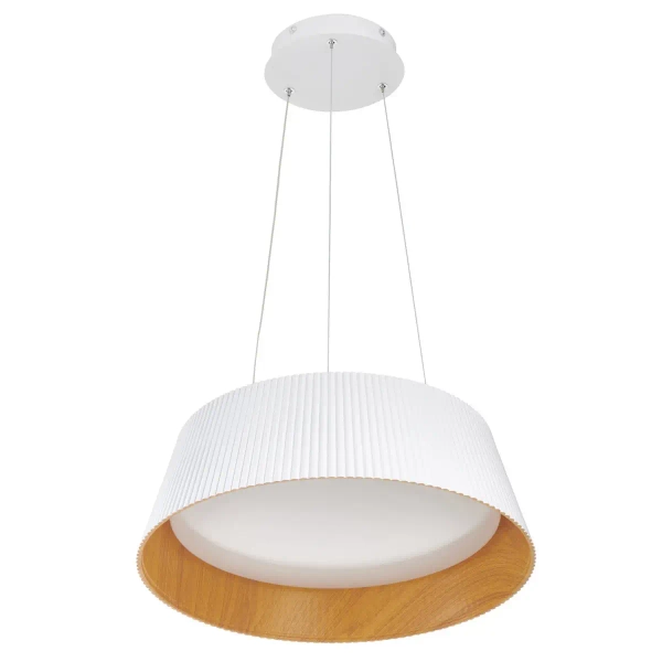 Wisząca lampa nad wyspę FRILL ST-DL6487-WH LED 21W 3000K biała złota