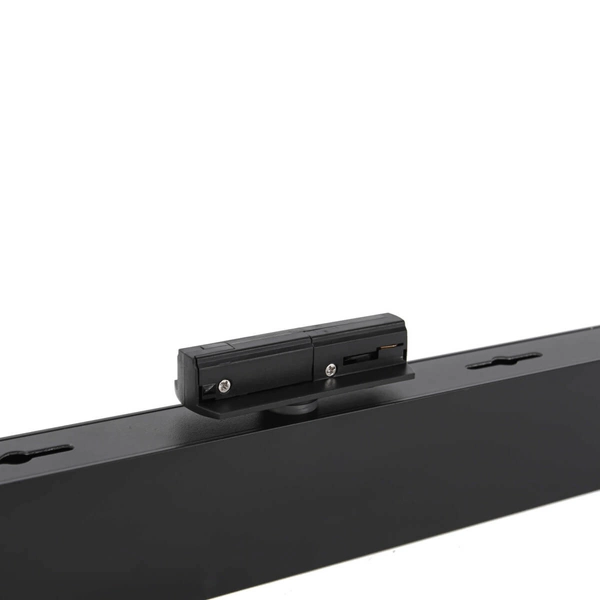 Metalowa oprawa sufitowa MOON LP-559/3 R-1F BK Light Prestige LED 12W 3000K do 1-fazowego systemu szynowego czarna