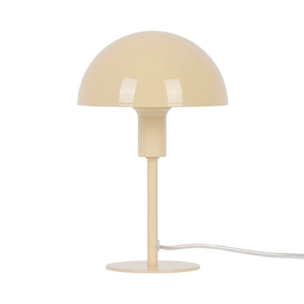 Stołowa lampka do gabinetu Ellen 2213745026 grzybek żółty