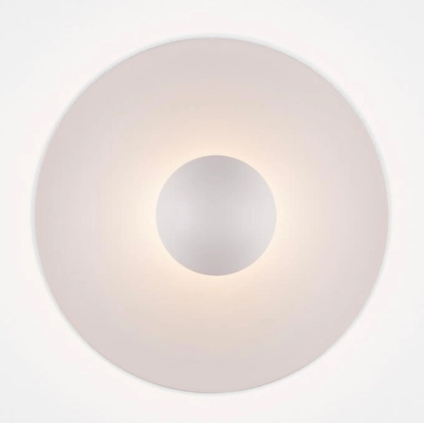 Przyścienna lampa okragła BAILA LE44540 LED 9W 3000K na przedpokój beżowy