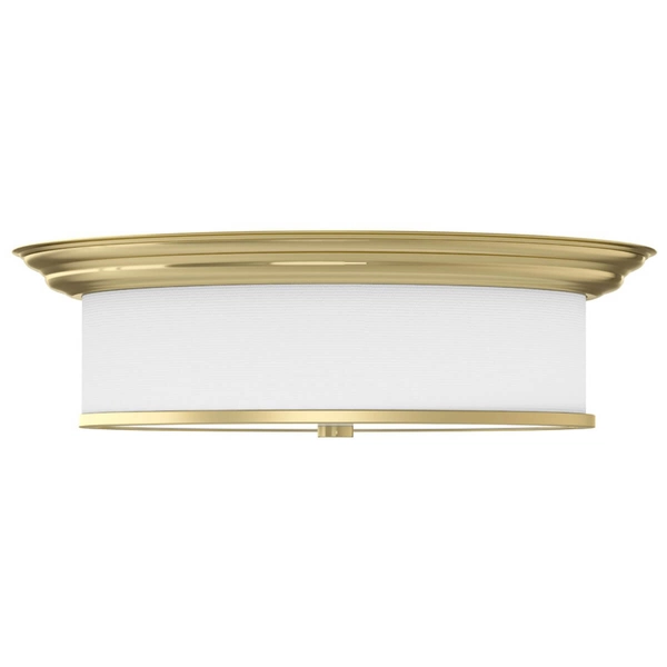 Plafoniera nad stół Famburo okrągła lampa natynkowa złota