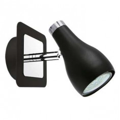 Kinkiet LAMPA ścienna KINGA 03251 Ideus regulowana OPRAWA reflektorek czarny