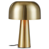 Stojąca LAMPA nocna BLANCA 107935 Markslojd metalowa LAMPKA stołowa grzybek brąz