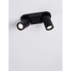 Metalowa lampa sufitowa LUNBIRA LE45660 tubki podwójne czarne
