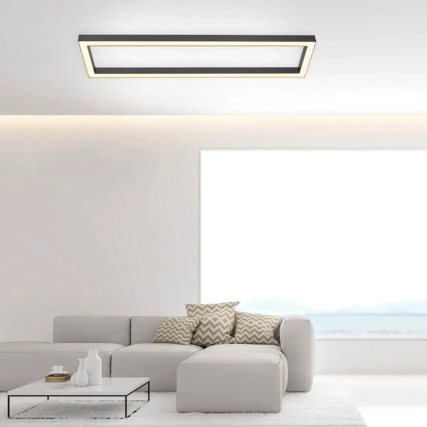 Lampa sufitowa na pilot PURE-LINES grafitowa 6023-13 1xLED 42W 2700-5000K regulacja jasności