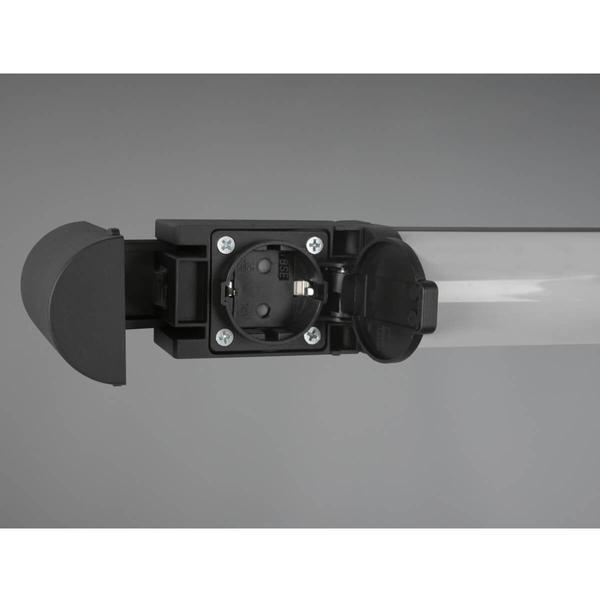 Kinkiet ścienny do łazienki PIERA 284077932 LED 16W 3000K IP44 czarna